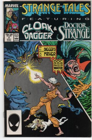 STRANGE TALES #2 – 1ST PRINT - CLOAK & DAGGER - BILL MANTLO – CARL POTTS COVER - 1987