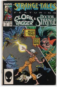 STRANGE TALES #2 – 1ST PRINT - CLOAK & DAGGER - BILL MANTLO – CARL POTTS COVER - 1987