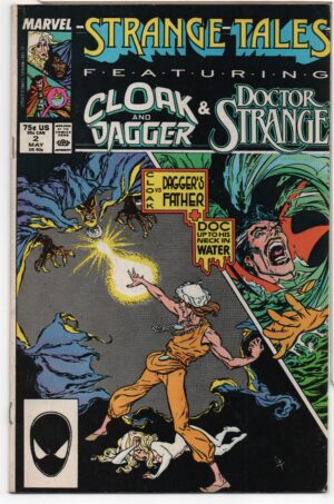 STRANGE TALES #2 – 1ST PRINT - CLOAK & DAGGER - BILL MANTLO – CARL POTTS COVER - 1987
