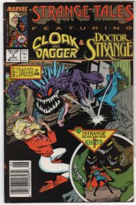 STRANGE TALES #3 – 1ST PRINT - CLOAK & DAGGER - BILL MANTLO – BRET BLEVINS COVER - 1987