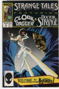 STRANGE TALES #4 – DOCTOR STRANGE – BILL MANTLO - KEVIN NOWLAN COVER – DIRECT - 1987