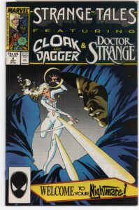 STRANGE TALES #4 – DOCTOR STRANGE – BILL MANTLO - KEVIN NOWLAN COVER – DIRECT - 1987