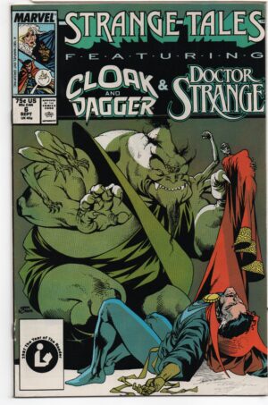 STRANGE TALES #6 – DOUBLE STORY – 1ST ZAPPER – 1ST PRINT – KEVIN NOWLAN COVER - 1987