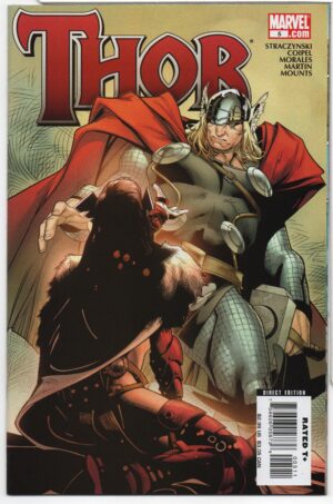 THOR #5 – 1ST PRINT – 1ST LADY LOKI – DOCTOR DOOM – OLIVIER COIPEL COVER – SPECIAL DELIVERY - 2008