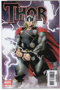 THOR #1 – 2ND PRINT VARIANT – J. MICHAEL STRACZYNSKI - OLIVIER COIPEL COVER - 2007