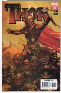 THOR #1 – ZOMBIE COVER – J. MICHAEL STRACZYNSKI - ARTHUR SUYDAM - 2007