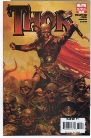 THOR #1 – ZOMBIE COVER – J. MICHAEL STRACZYNSKI - ARTHUR SUYDAM - 2007