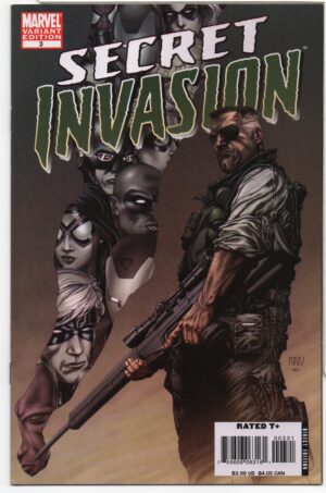 SECRET INVASION #3 – VENOM APP - STEVE MCNIVEN RETAILER INCENTIVE VARIANT 1:20 - 2008