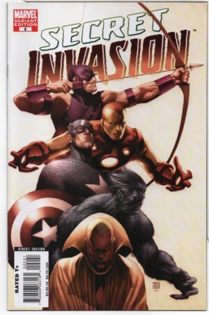 SECRET INVASION #2 – STEVE MCNIVEN RETAILER INCENTIVE VARIANT 1:20 - 2008