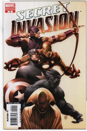SECRET INVASION #2 – STEVE MCNIVEN RETAILER INCENTIVE VARIANT 1:20 - 2008