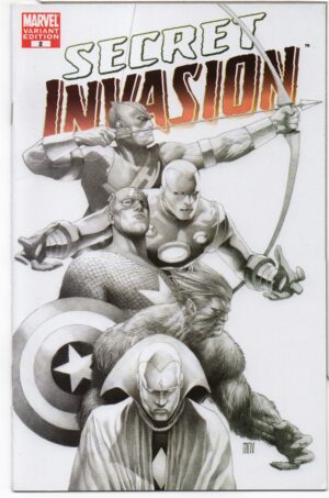 SECRET INVASION #2 – STEVE MCNIVEN RETAILER INCENTIVE SKETCH VARIANT 1:100 - 2008
