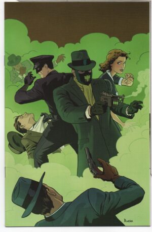 GREEN HORNET #4 – VIRGIN VARIANT – PAOLO RIVERA 1:25 INCENTIVE COVER – MARK WAID - 2013