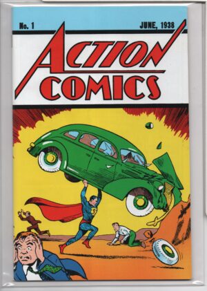 ACTION COMICS #1 – LOOT CRATE EXCLUSIVE VARIANT – SEALED WITH DC COA – REPRINTS 1938 ISSUE - 2017