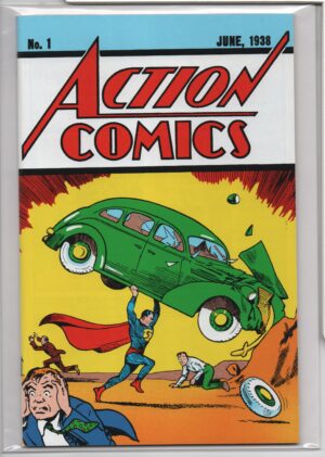 ACTION COMICS #1 – LOOT CRATE EXCLUSIVE VARIANT – SEALED WITH DC COA – REPRINTS 1938 ISSUE - 2017