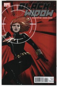 BLACK WIDOW #4 – DANIEL ACUNA COVER – NAME OF THE ROSE – 1ST PRINT - 2010