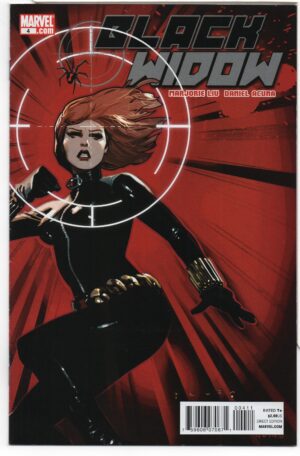 BLACK WIDOW #4 – DANIEL ACUNA COVER – NAME OF THE ROSE – 1ST PRINT - 2010