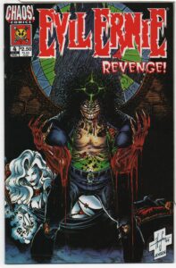 EVIL ERNIE: REVENGE #4 – 1ST PRINT – MASTER OF ANNIHILATION - STEVEN HUGHES COVER - 1995