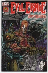 EVIL ERNIE: REVENGE #3 – 1ST PRINT – POSTER INSIDE - STEVEN HUGHES COVER - 1995