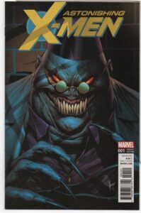 ASTONISHING X-MEN #1 – RI VILLAIN VARIANT – CHARLES SOULE - DALE KEOWN COVER - 2017