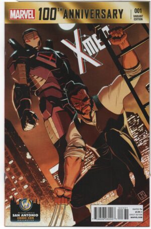 MARVEL 100TH ANNIVERSARY SPECIAL: X-MEN #1 – WWSA COMIC CON EXCLUSIVE VARIANT – 2014