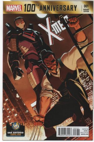 MARVEL 100TH ANNIVERSARY SPECIAL: X-MEN #1 – WWSA COMIC CON EXCLUSIVE VARIANT – 2014