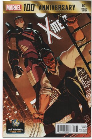 MARVEL 100TH ANNIVERSARY SPECIAL: X-MEN #1 – WWSA COMIC CON EXCLUSIVE VARIANT – 2014