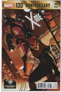MARVEL 100TH ANNIVERSARY SPECIAL: X-MEN #1 – WWSA COMIC CON EXCLUSIVE VARIANT – 2014