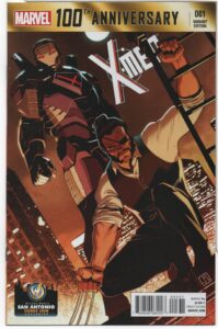 MARVEL 100TH ANNIVERSARY SPECIAL: X-MEN #1 – WWSA COMIC CON EXCLUSIVE VARIANT – 2014