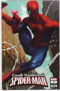 FRIENDLY NEIGHBORHOOD SPIDER-MAN #1 – ARTGERM VARIANT – 1ST APPEARANCES - 2019