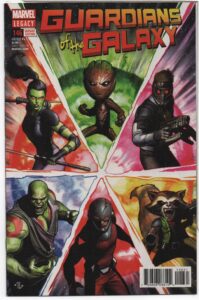 GUARDIANS OF THE GALAXY #146 – 1:25 INCENTIVE VARIANT – ADI GRANOV COVER - 2018