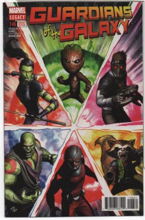 GUARDIANS OF THE GALAXY #146 – 1:25 INCENTIVE VARIANT – ADI GRANOV COVER - 2018