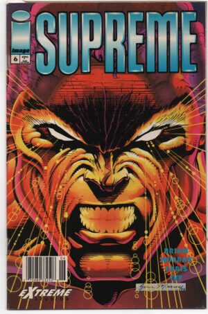SUPREME #6 – 1ST PRINT – FIRST STARGUARD – ROB LIEFELD – BRIAN MURRAY COVER - 1993