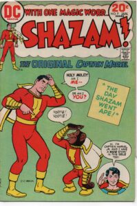 SHAZAM! #9 – 1ST APPEARANCES – 1ST PRINT - C. C. BECK COVER – WORMS OF THE WORLD - 1974