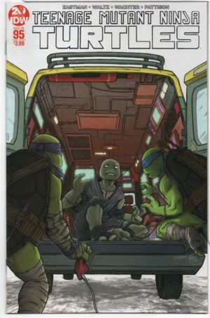 TEENAGE MUTANT NINJA TURTLES #95 – 2ND PRINT – KEY ISSUE – BEN BISHOP COVER - 2019