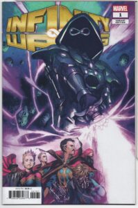 INFINITY WARS #1 – 1:25 INCENTIVE VARIANT – DOCTOR STRANGE – IRON MAN – SHIRAHAMA COVER - 2018