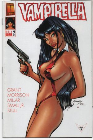 VAMPIRELLA #5 – LOUIS SMALL JR COVER – MARK MILLAR – GRANT MORRISON - HOLY WAR - 1998