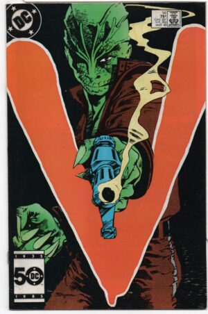 V #14 – DC COMICS – CONQUEST AT ANY COST – JERRY BINGHAM COVER – DIRECT - 1986