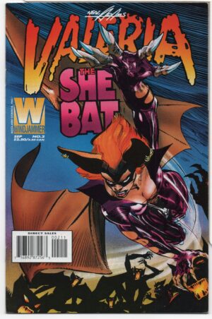 VALERIA: THE SHE BAT #2 – NEAL ADAMS CREATION – HELL ON EARTH – 1995
