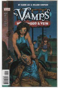 VAMPS: HOLLYWOOD & VEIN #5 – PHIL WINSLADE COVER – BLOOD WEDDING – ELAINE LEE - 1996
