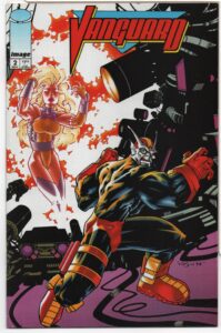 VANGUARD #2 – 1ST PRINT – 1ST APPEARANCES – JASON PEARSON COVER - 1993
