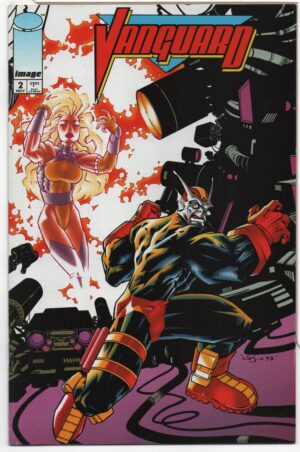VANGUARD #2 – 1ST PRINT – 1ST APPEARANCES – JASON PEARSON COVER - 1993