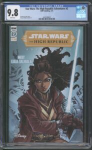 STAR WARS: THE HIGH REPUBLIC ADVENTURES #2 - CGC 9.8 NM/M - 1ST MARCHION RO - 2021