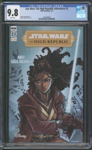STAR WARS: THE HIGH REPUBLIC ADVENTURES #2 - CGC 9.8 NM/M - 1ST MARCHION RO - 2021