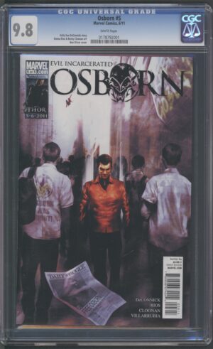 OSBORN #5 - CGC 9.8 NM/M – ORIGINAL GREEN GOBLIN - BEN OLIVER COVER - 2011