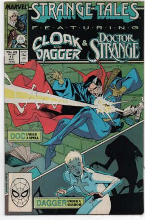 STRANGE TALES #17 – CLOAK & DAGGER – 1ST APPEARANCE – KEVIN NOWLAN COVER - 1988