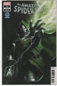 AMAZING SPIDER-MAN #11 – FANTASTIC FOUR DR. DOOM VILLAINS VARIANT – GABRIELE DELL’OTTO COVER - 2019