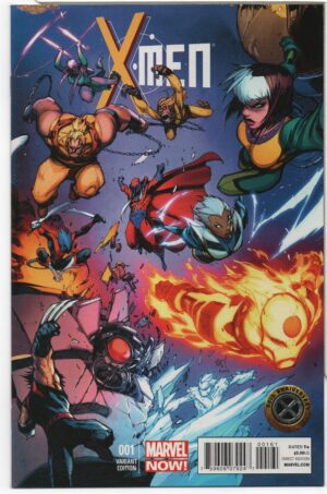 X-MEN #1 – 50TH ANNIVERSARY VARIANT – JOE MADUREIRA COVER – 1ST APPEARANCES - 2013