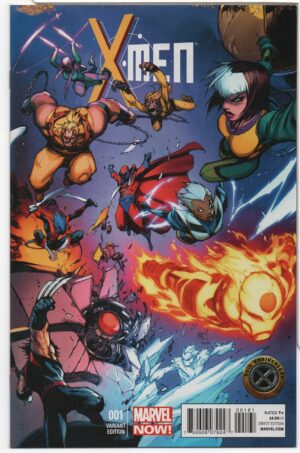 X-MEN #1 – 50TH ANNIVERSARY VARIANT – JOE MADUREIRA COVER – 1ST APPEARANCES - 2013