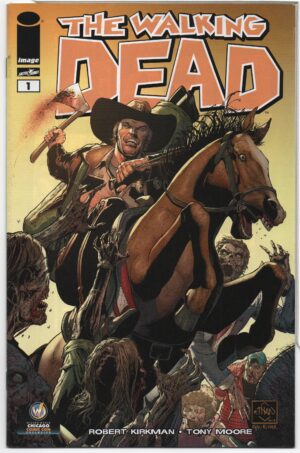 WALKING DEAD #1 – KEY ISSUE – WIZARD WORLD CHICAGO COMIC CON EXCLUSIVE - 2013