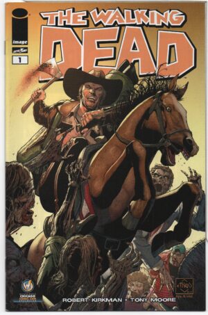 WALKING DEAD #1 – KEY ISSUE – WIZARD WORLD CHICAGO COMIC CON EXCLUSIVE - 2013